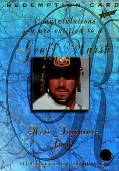 1998-99 Select Tradition Hobby Exclusive - Hero Signature Redemption #HSR7 Geoff Marsh Front