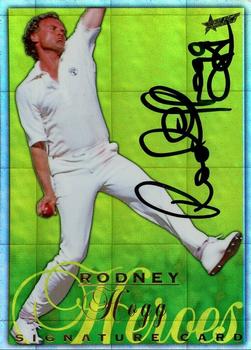 1998-99 Select Tradition Hobby Exclusive - Hero Signatures #HS11 Rodney Hogg Front