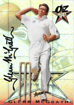 1998-99 Select Tradition Hobby Exclusive - Aussie Superstar Signature #AS1 Glenn McGrath Front