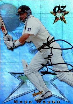1998-99 Select Tradition Hobby Exclusive - Aussie Superstar Signature #AS2 Mark Waugh Front