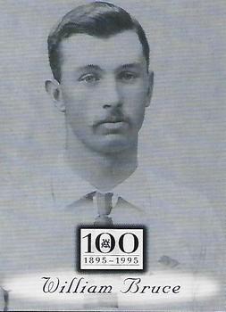 1996 Futera Victorian Cricket Association 1895-1995 #6 William Bruce Front
