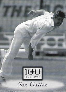 1996 Futera Victorian Cricket Association 1895-1995 #7 Ian Callen Front