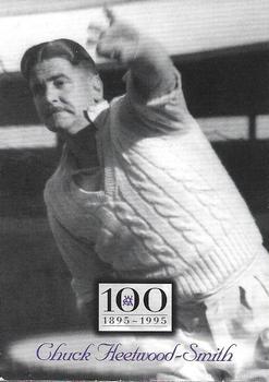 1996 Futera Victorian Cricket Association 1895-1995 #20 Chuck Fleetwood-Smith Front