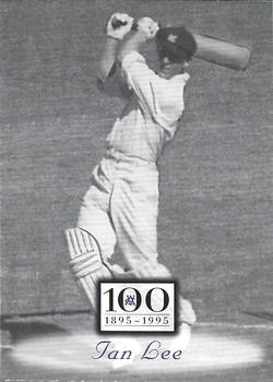 1996 Futera Victorian Cricket Association 1895-1995 #46 Ian Lee Front