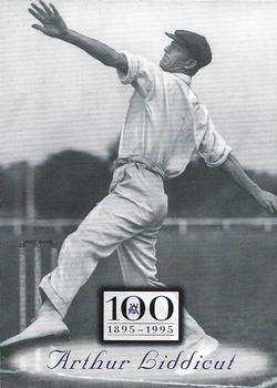 1996 Futera Victorian Cricket Association 1895-1995 #47 Arthur Liddicut Front