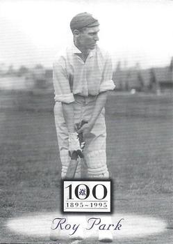 1996 Futera Victorian Cricket Association 1895-1995 #66 Roy Park Front