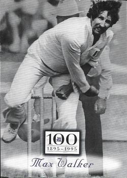 1996 Futera Victorian Cricket Association 1895-1995 #92 Max Walker Front