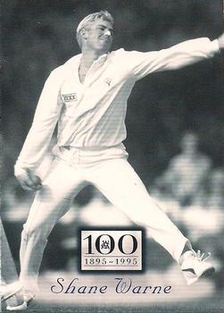 1996 Futera Victorian Cricket Association 1895-1995 #93 Shane Warne Front