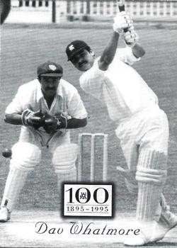 1996 Futera Victorian Cricket Association 1895-1995 #96 Dav Whatmore Front