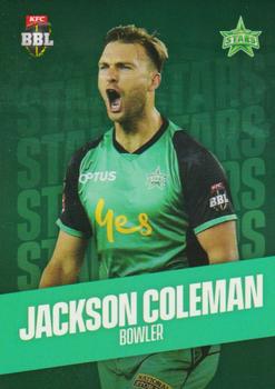 2019-20 Tap 'N' Play CA/BBL #129 Jackson Coleman Front