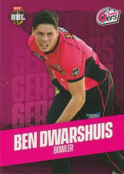 2019-20 Tap 'N' Play CA/BBL #168 Ben Dwarshuis Front