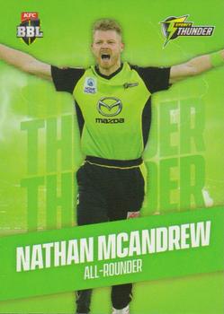 2019-20 Tap 'N' Play CA/BBL #183 Nathan McAndrew Front