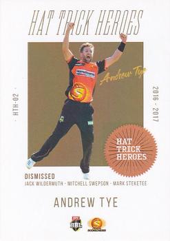 2019-20 Tap 'N' Play CA/BBL - Hat Trick Heroes #HTH-02 Andrew Tye Front