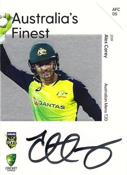 2019-20 Tap 'N' Play CA/BBL - Australia's Finest #AFC05 Alex Carey Front