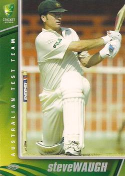 2003-04 Elite Sports Cricket Australia #01 Steve Waugh Front