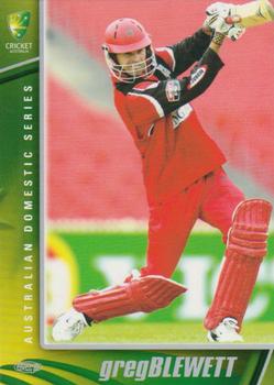 2003-04 Elite Sports Cricket Australia #45 Greg Blewett Front