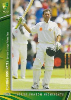 2003-04 Elite Sports Cricket Australia #65 Ricky Ponting Front