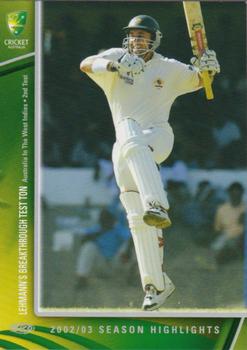 2003-04 Elite Sports Cricket Australia #74 Darren Lehmann Front