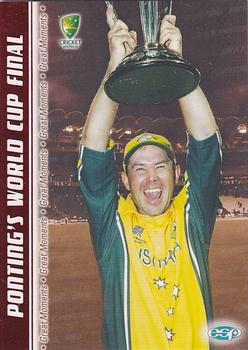 2003-04 Elite Sports Cricket Australia - Great Moments #GM4 Ricky Ponting Front