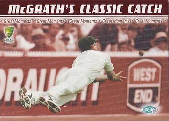 2003-04 Elite Sports Cricket Australia - Great Moments #GM7 Glenn McGrath Front