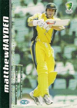 2003-04 Elite Sports Cricket Australia - 2003 ICC World Cup #WC9 Matthew Hayden Front