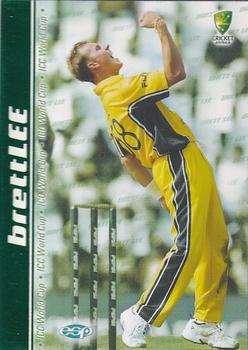 2003-04 Elite Sports Cricket Australia - 2003 ICC World Cup #WC11 Brett Lee Front