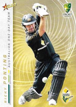 2007-08 Select #14 Ricky Ponting Front