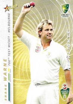 2007-08 Select #99 Shane Warne Front
