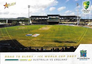 2007-08 Select #108 Australia vs England Front