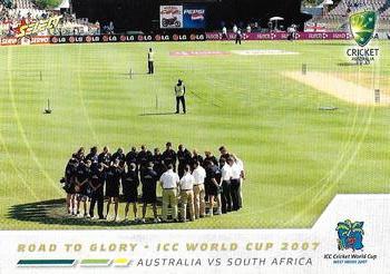 2007-08 Select #112 Australia vs South Africa Front