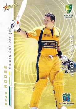 2007-08 Select #115 Brad Hodge Front