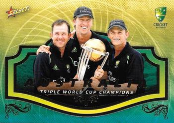 2007-08 Select #CC1 Case Card - World Cup Triple Crown Front