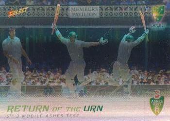 2007-08 Select - Holofoil #HF87 5th 3 Mobile Ashes Test Front