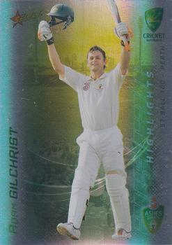 2007-08 Select - Holofoil #HF94 Adam Gilchrist Front