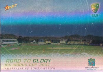 2007-08 Select - Holofoil #HF105 Australia vs South Africa Front