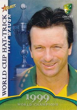2007-08 Select - World Cup Hat-Trick #WSC14 Steve Waugh Front