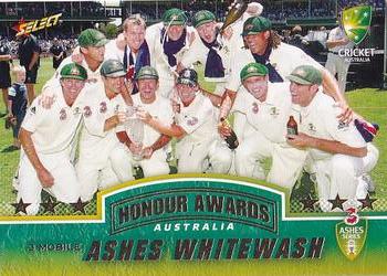 2007-08 Select - Honour Award #HA1 Ashes Whitewash Front