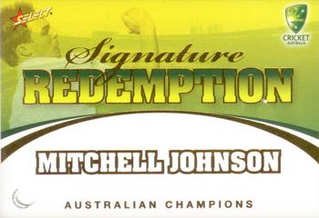 2007-08 Select - Superstar Signature Redemption #SSR4 Mitchell Johnson Front