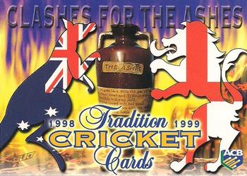 1998-99 Select Tradition Retail #1 Clashes for the Ashes Front