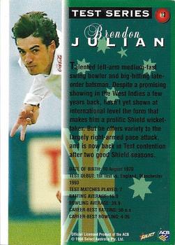 1998-99 Select Tradition Retail #13 Brendon Julian Back