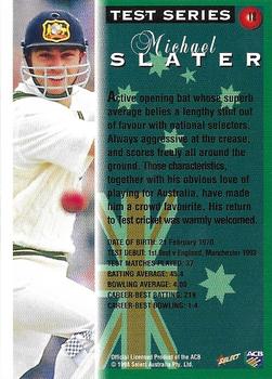 1998-99 Select Tradition Retail #18 Michael Slater Back