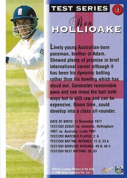 1998-99 Select Tradition Retail #51 Ben Hollioake Back