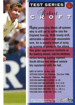 1998-99 Select Tradition Retail #55 Robert Croft Back