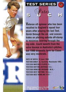 1998-99 Select Tradition Retail #62 Peter Such Back