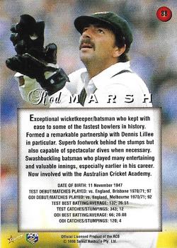 1998-99 Select Tradition Retail #88 Rod Marsh Back