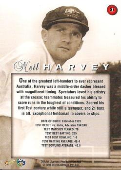 1998-99 Select Tradition Retail #97 Neil Harvey Back