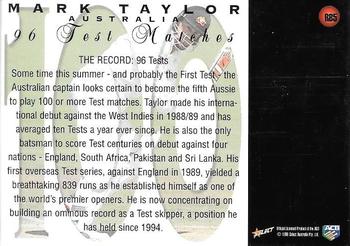 1998-99 Select Tradition Retail - Record Breakers #RB5 Mark Taylor Back