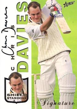 1998-99 Select Tradition Retail - Shield Standouts Signature #SS1 Chris Davies Front