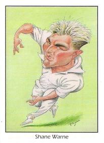 1994 Weet-Bix Australian Test Cricketers #14 Shane Warne Front