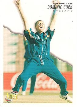 1996 Futera World Cup #12 Dominic Cork Front